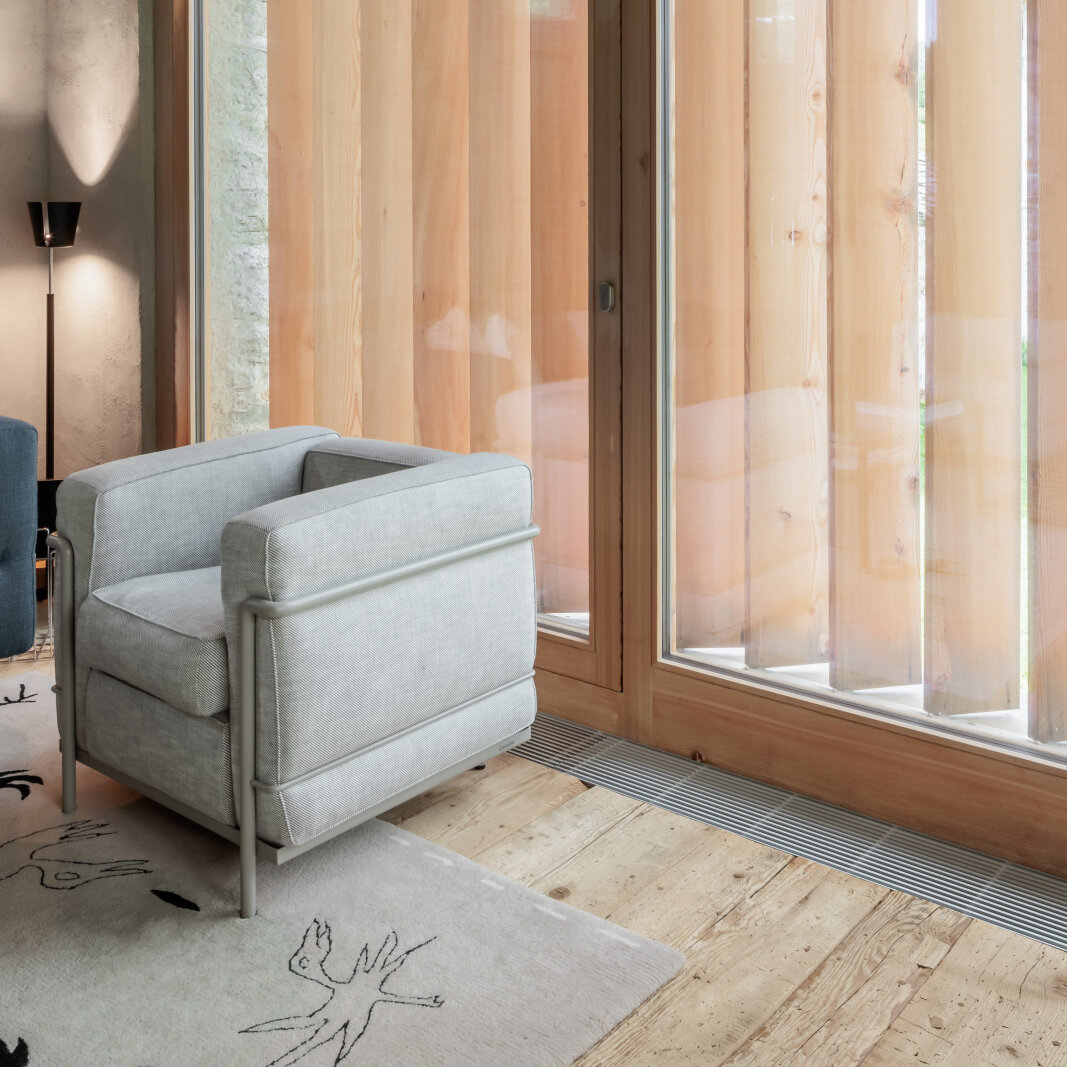 Wohnhaus Maloja, Referenzobjekt mit Zehnder Terraline Neo und Zehnder Subway