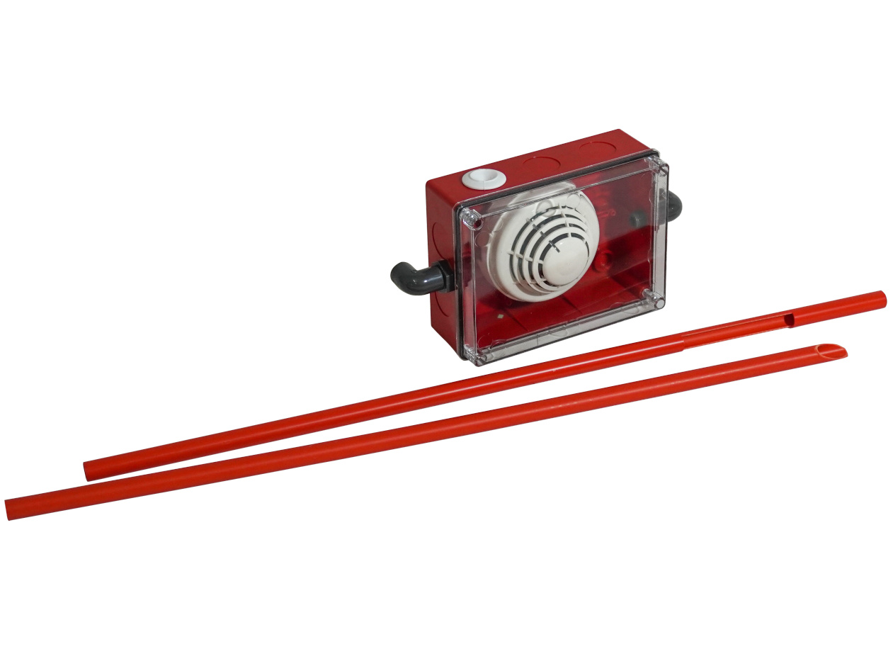 Détecteur de fumée pour montage en conduit