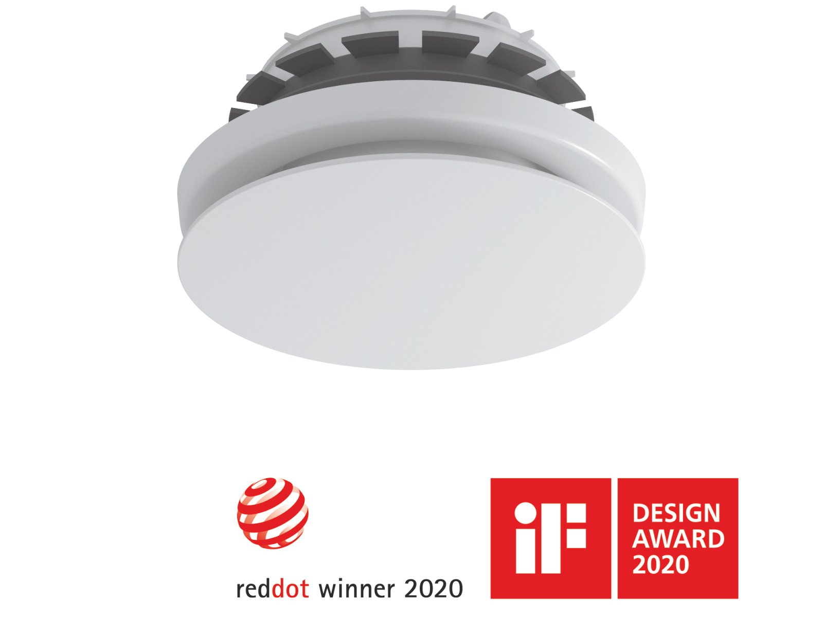 reddot Design und iF Design Award 2020 für Abluftventil