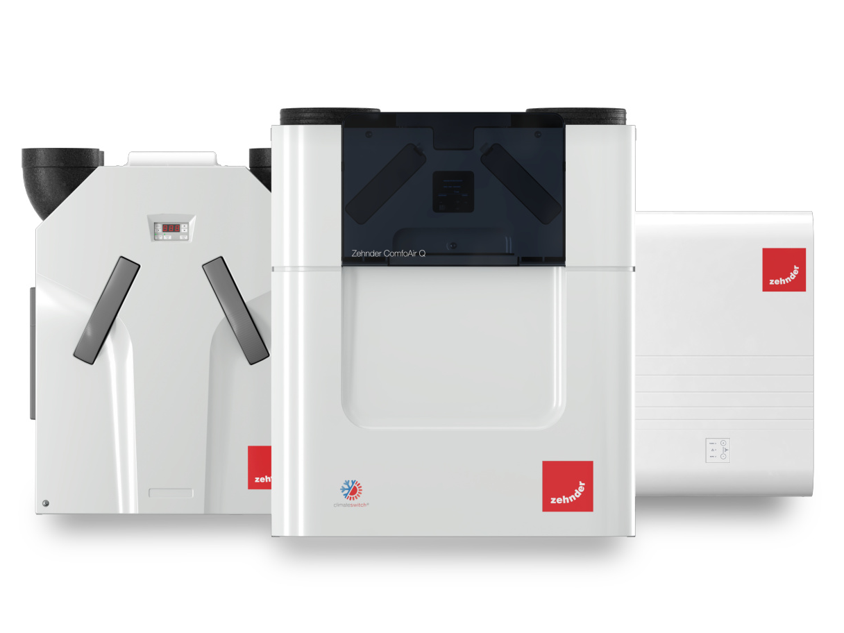 Zehnder Lüftungsgeräte ComfoAir Q, 350 und Kleingerät Zehnder Lüftungsgeräte Produktpräsentation