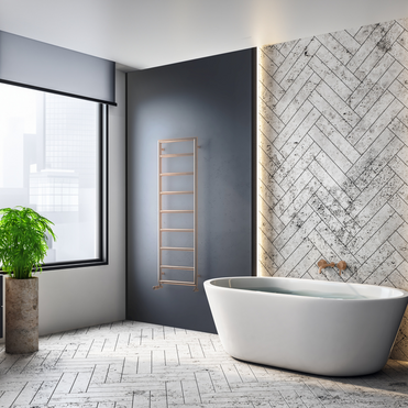 Stock Content Zehnder Pera Decorative radiator Angled view