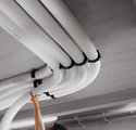 Rendering Zehnder ComfoTube Flow Comfortable indoor ventilation Bottom view
