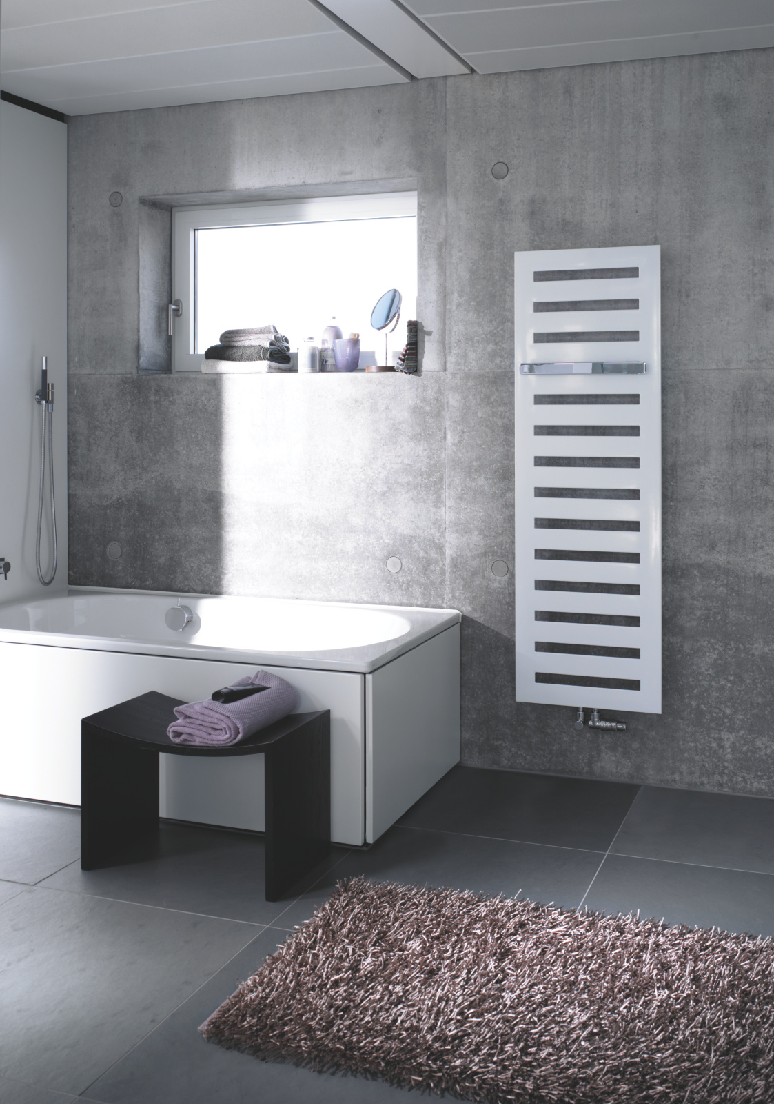 Rendering Zehnder Metropolitan Bar Decorative radiator 