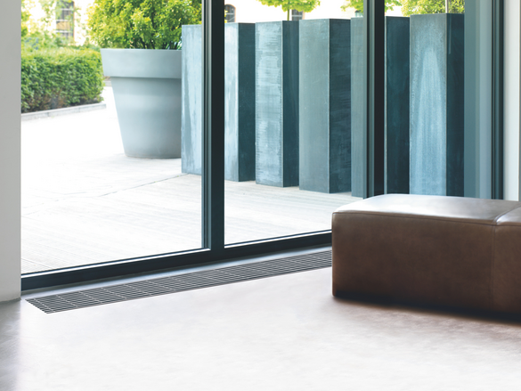 Rendering Zehnder Terraline Fresh Decorative radiator 