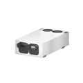 Cut-Out Zehnder ComfoAir Fit 100 Comfortable indoor ventilation Angled view