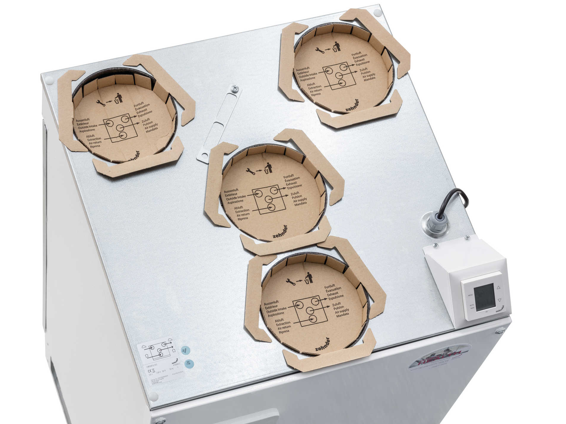 Abdeckungen Zehnder Lüftungsgerät