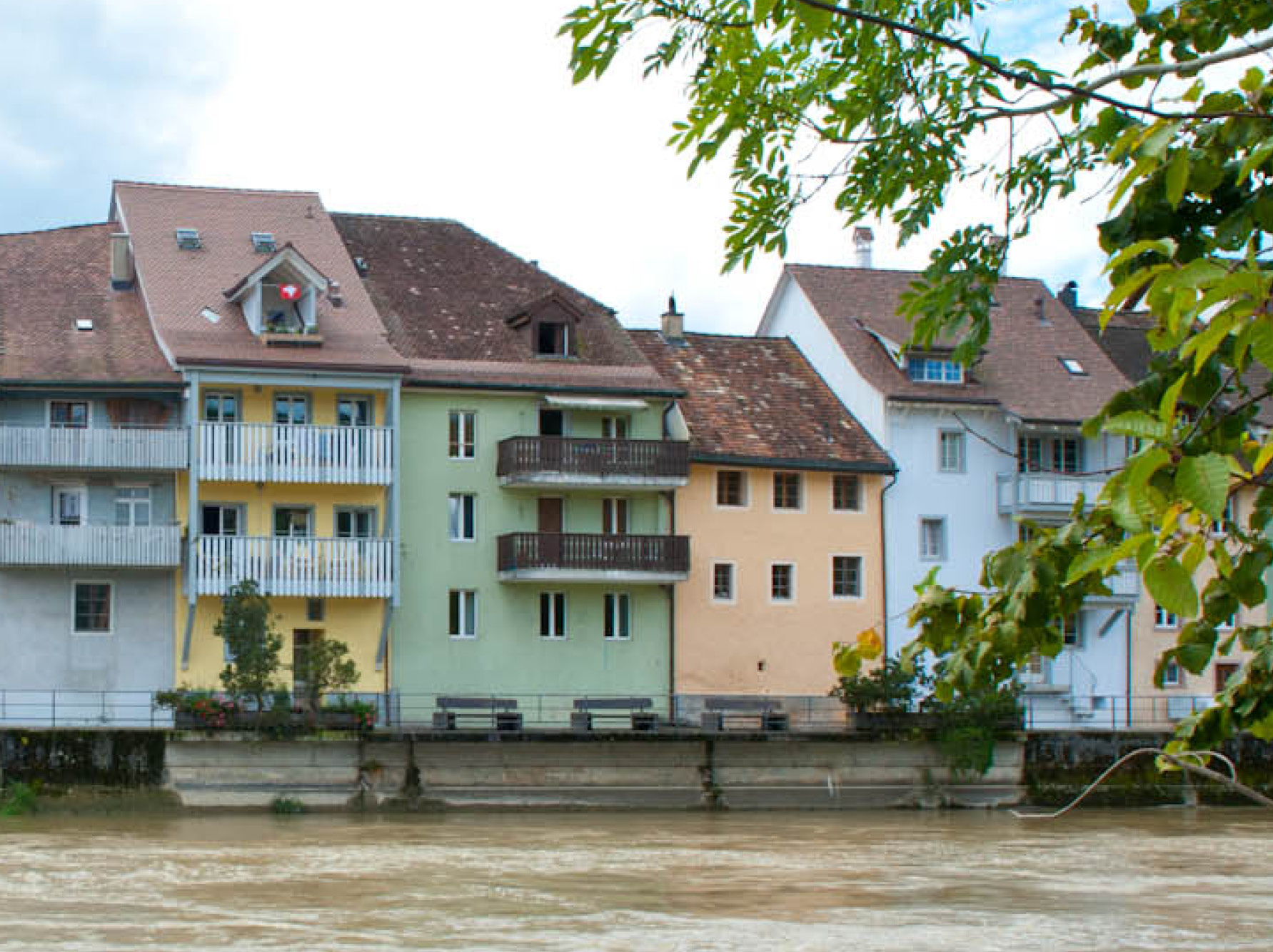 Aussenansicht Stadthaus an der Reuss